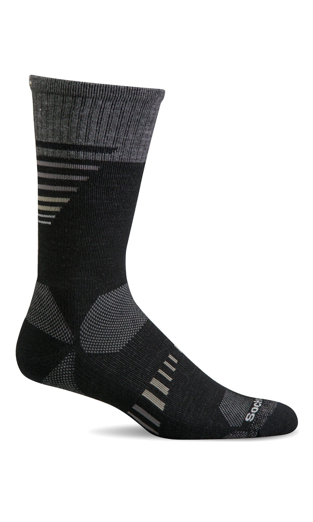 Men's Ascend II Crew | Moderate Graduated Compression Socks - Image 3