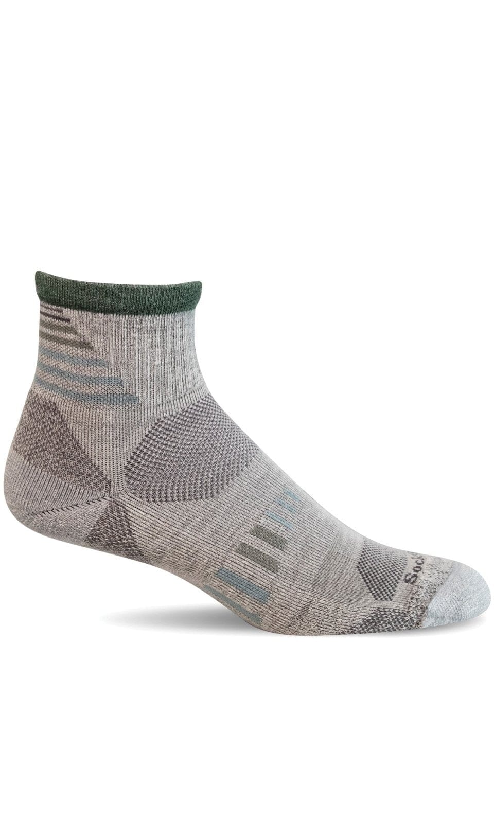 Men's Ascend II Quarter | Moderate Compression Socks - Image 4
