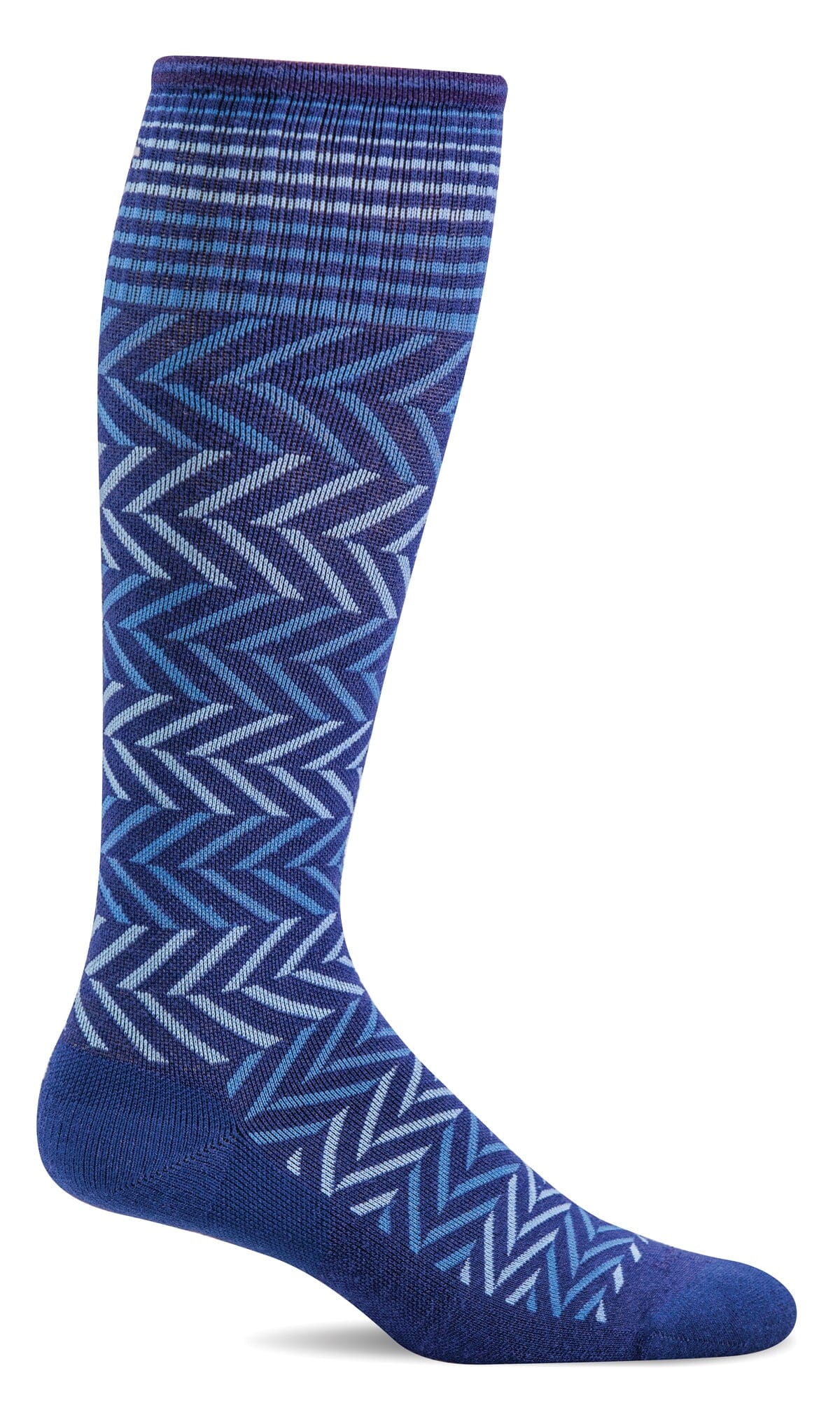 Women's Chevron | Moderate Graduated Compression Socks - Image 8