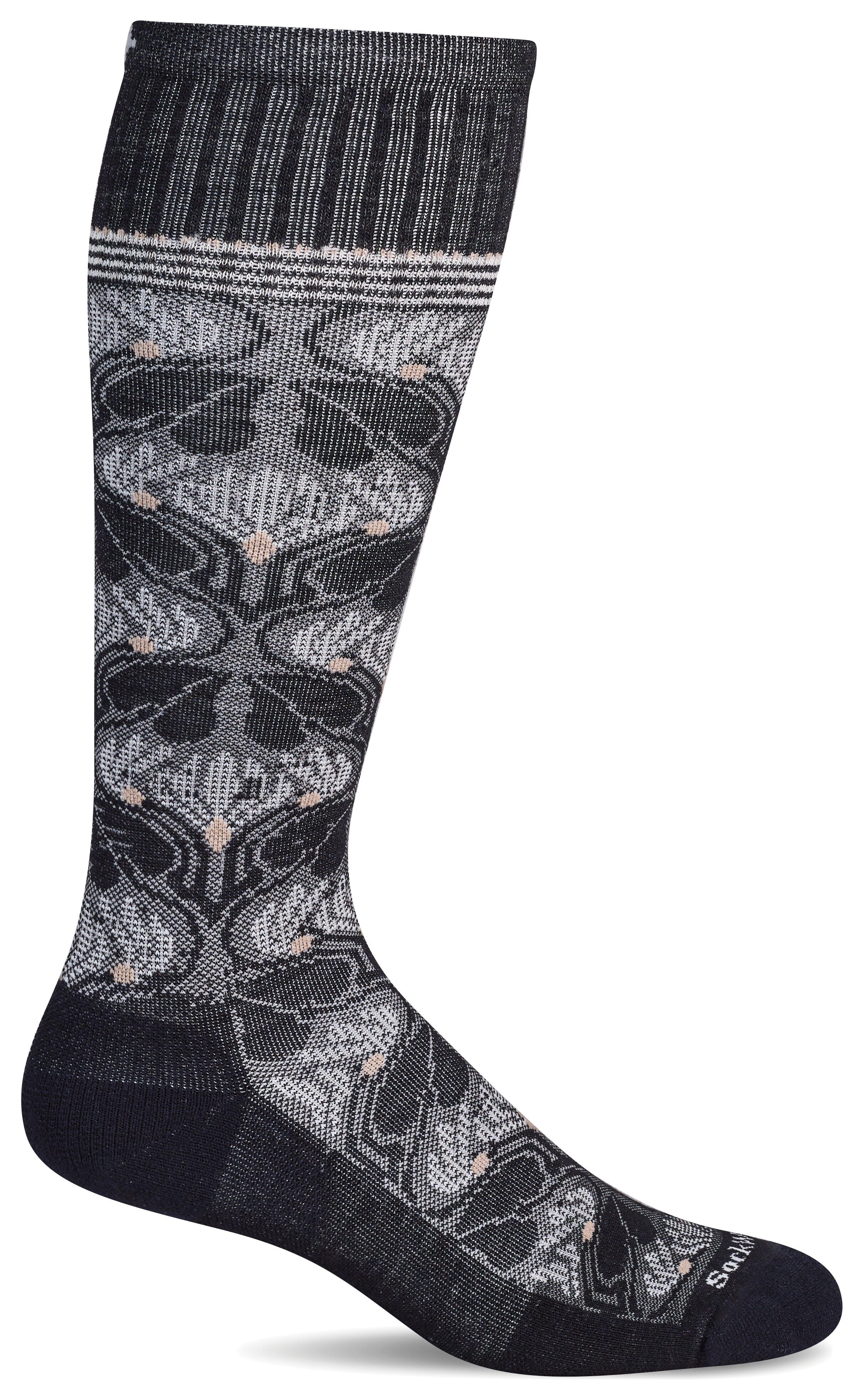 Women's Floral Tapestry | Moderate Graduated Compression Socks - Image 3