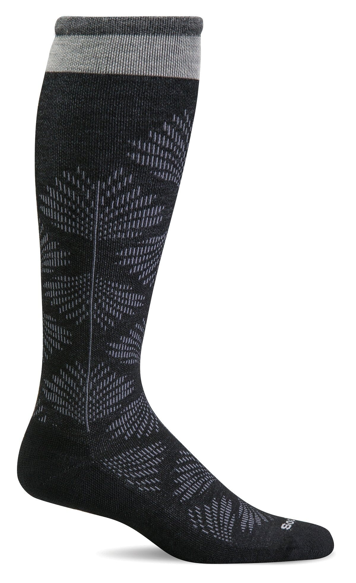 Women's Full Floral | Moderate Graduated Compression Socks | Wide Calf Fit - Image 8